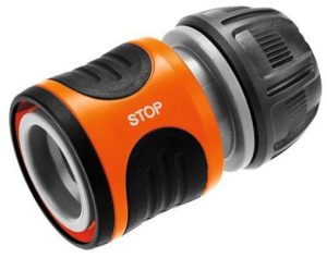 Ταχυσύνδεσμος με Στόπ 13mm(1/2'')-16mm(5/8'') 18213 Gardena
