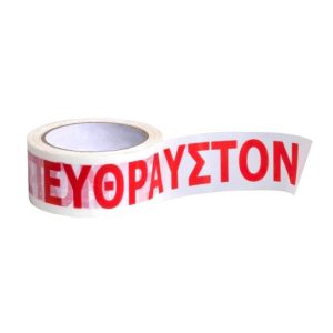 Ταινία συσκευασίας αυτοκόλλητη΄ΕΥΘΡΑΥΣΤΟΝ΄ 48mmΧ30m