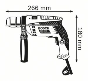 Κρουστικό Δράπανο GSB13RE Professional Χαρτόκουτο Bosch 0601217100 - Image 5