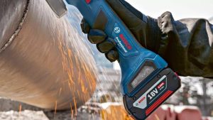 Τροχός Μπαταρίας BOSCH GWS 18V-7 18V Li-Ion σε L-Boxx (2x4.0Ah) 06019H9005 - Image 3