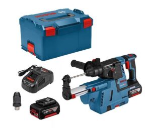 Περιστροφικό Πιστολέτο Μπαταρίας SDS-Plus 18V 2x6Ah Με Σύστημα Αναρρόφησης (GDE 18V-16) GBH 18V-26F Bosch 0611910004