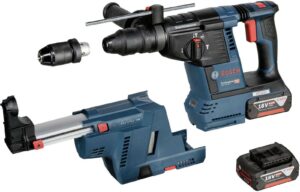 Περιστροφικό Πιστολέτο Μπαταρίας SDS-Plus 18V 2x6Ah Με Σύστημα Αναρρόφησης (GDE 18V-16) GBH 18V-26F Bosch 0611910004 - Image 3