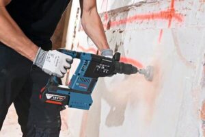 Περιστροφικό Πιστολέτο Μπαταρίας SDS-Plus 18V 2x6Ah Με Σύστημα Αναρρόφησης (GDE 18V-16) GBH 18V-26F Bosch 0611910004 - Image 5
