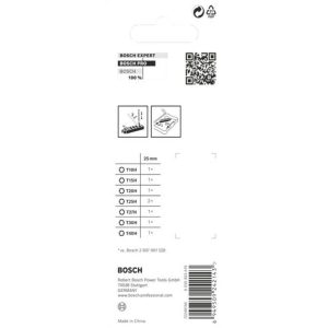 Μύτες PRO Torx Impact T10 - T40 25 mm 8 τεμάχια Bosch 2608521U56 - Image 3