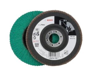Δίσκος Λείανσης με Φυλλαράκια K040 125mm inox Bosch 2608607638