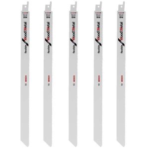 Λάμα Σπαθόσεγας Bosch Ξύλου/Μετάλλου S1222VF 300mm 5τεμ. 2608656022