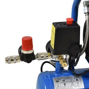 Αεροσυμπιεστής Μονομπλόκ 6lt/1hp OILFREE Brushless & Silent Toros 602086 - Image 4