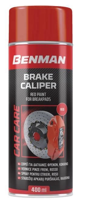Σπρέι Βαφής Για Δαγκάνες Φρένων Κόκκινο 400ml Benman 33871