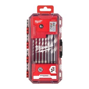 Τρυπάνια πολλαπλών χρήσεων 1/4΄8pcs Milwaukee 4932493871