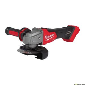Γωνιακός Τροχός Μπαταρίας 18V 125mm Ρυθμιζόμενος Χωρίς Μπαταρία & Φορτιστή SOLO MILWAUKEE M18 FSAG125X-0 4933478701