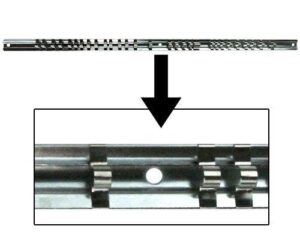 Βάση Για Καρυδάκια 1/4" 30 Θέσεις 560mm Force 819230 - Image 3
