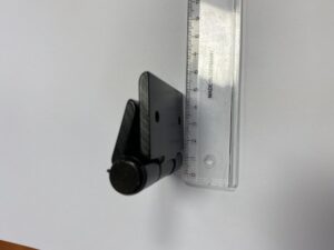 Μεντεσές αλουμινίου πεταλούδα 6cm X 7cm μαύρος D.MACH - Image 3