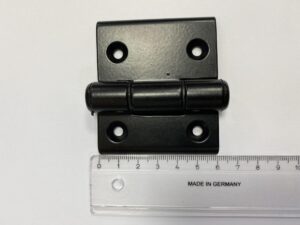Μεντεσές αλουμινίου πεταλούδα 6cm X 7cm μαύρος D.MACH - Image 4