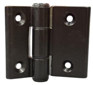 Μεντεσές αλουμινίου πεταλούδα 6cm X 7cm μαύρος D.MACH - Image 5