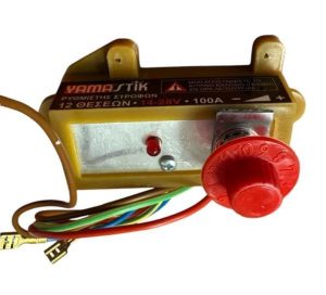 Ρυθμιστής 100Ah 12 θεσεων Yamastik