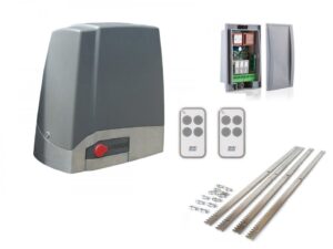 Μηχανισμός Γκαραζόπορτας Συρόμενης 500kg/250W P-MEKO 5 PROTECO Italy SET ( μοτερ + πλακέτα + 4m κρεμαρίερα + 2 κοντρόλ )