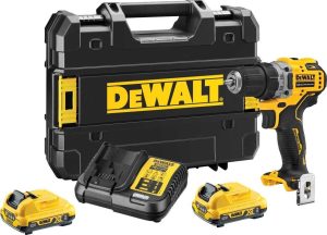 Δραπανοκατσάβιδο Μπαταρίας 12V 2x2Ah 57,5Nm DEWALT DCD701D2-QW
