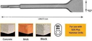 Καλέμι Κυρτό SDS-PLUS 40x200mm Dewalt DT6806 - Image 3