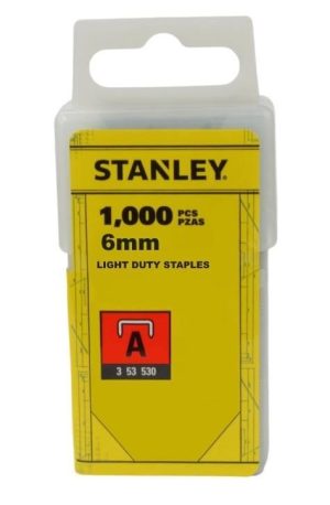 Δίχαλα Τύπου A/53/530 6mm 1000pcs Stanley 1-TRA204T