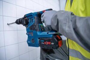Περιστροφικό Πιστολέτο Μπαταρίας 18V 2x8Ah (Με Αναρρόφηση GDE 18V-16) GBH 18V-28 CF Bosch 0611921003 - Image 5