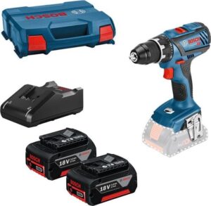 Κρουστικό Δραπανοκατσάβιδο σε L-Case BOSCH GSB 18V-28 (2x3.0Ah) 0615990M4C