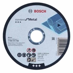 Δίσκος Κοπής Σιδήρου 125mm x 1mm τεμ. Standart Metal 2608619768