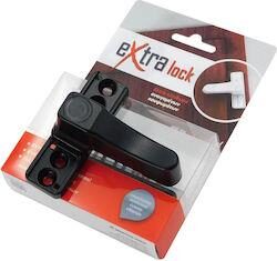 Ασφάλεια για ανοιγόμενα παράθυρα EXTRA LOCK EXMETAL 992 Μαύρο