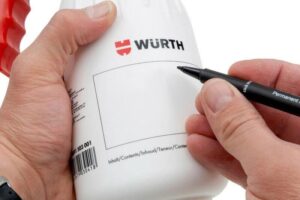 Ψεκαστήρας Προπίεσης 1000ml με Ετικέτα Αναγραφής Ανθεκτική στους διαλύτες Wurth 0891503001 - Image 4