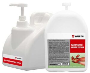 Κρέμα καθαρισμού χεριών 3Lt. WURTH 0893955610