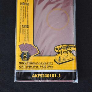 Σετ Φύλλα Λείανσης Τριβείου 90x231mm/5τμχ. Ιngco AKFS240101-1 - Image 4