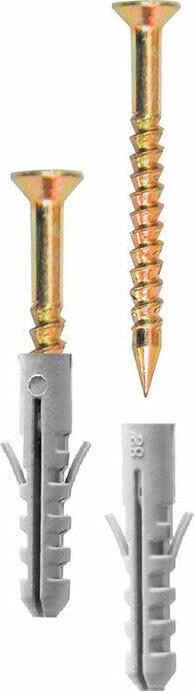 Σετ Βίδες με Βύσματα 15τεμ 4 x 40mm HWSPK4504512 Ingco