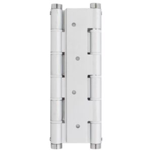 Μεντεσές Διπλής Κίνησης Με Επαναφορά Για 18Cm X 5Cm Έως 60Kg DA 180 A Ασημί Justor 5934.01