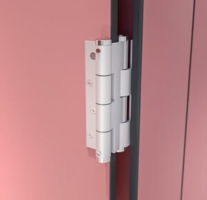 Μεντεσές Διπλής Κίνησης Με Επαναφορά 12Cm X 1,2Cm Έως 55Kg DF 120 Χρυσό Justor 6114.02 - Image 3