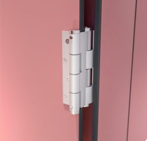 Μεντεσές Διπλής Κίνησης Με Επαναφορά 12Cm X 1,2Cm Έως 55Kg DF 120 BRONZE Justor 6114.03 - Image 3
