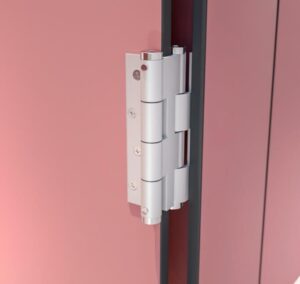 Μεντεσές Διπλής Κίνησης Με Επαναφορά 12Cm X 1,2Cm Έως 55Kg DF 120 GOLD BRASS Justor 6114.04 - Image 3