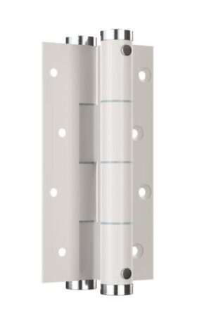 Μεντεσές Διπλής Κίνησης Με Επαναφορά 12Cm X 1,2Cm Έως 55Kg DF 120 Λευκό Justor 6114.06 - Image 2