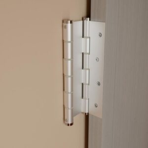 Μεντεσές Διπλής Κίνησης Για Τοίχο 18Cm X 4,5Cm DA W 180 A Ασημί Justor 6934.01 - Image 2