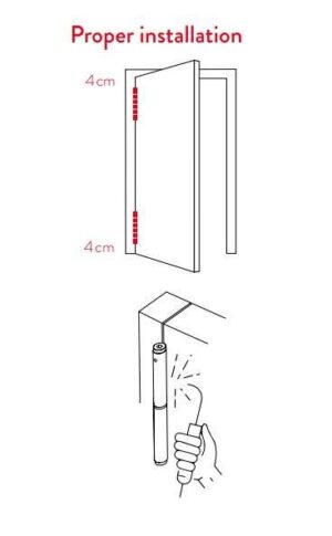 Μεντεσές Σιδήρου Με Ρουλεμάν 24Cm D22 Έως 120Kg PG 240 CR SM Justor I-5174 - Image 3