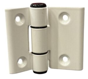 Μεντεσές αλουμινίου πεταλούδα 6cm X 7cm λευκός D.MACH - Image 3