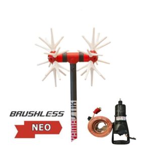 Ελαιοραβδιστικό Carbon YAMASTIK Νιφάδα Χ12 Brushless 2,5m για Δυναμό Με Ρυθμιστή Ταχύτητας