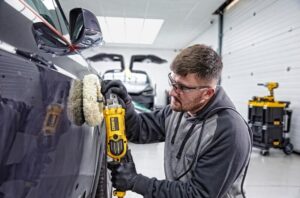 Αλοιφαδόρος 1250W 150-180mm Dewalt DWP849X - Image 4