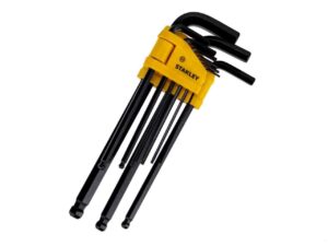 Σετ 9τεμ. κλειδιά Μπίλιας Άλλεν 1,5mm-10mm Stanley 0-69-256