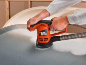 Έκκεντρο Τριβείο Black & Decker KA191EK Περιστροφικό 480W 125mm - Image 3