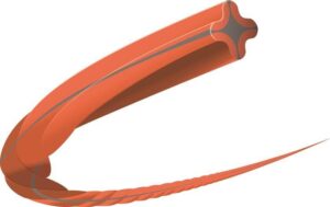 Μεσινέζα Σταυρός 2.4mm/12m Husqvarna WHISPER TWIST 5976691-20