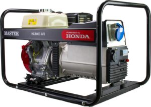 Γεννήτρια HG8000 AVR Master Βενζίνης Μονοφασική HONDA GX390
