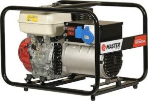 Γεννήτρια RG6000 AVR Master Βενζίνης Μονοφασική ROBIN EX27 (με μίζα και μπαταρία)