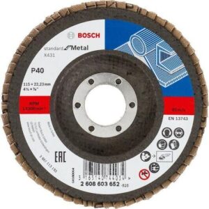 Δίσκος Βεντάλια Κ40 Φ115 Metal Bosch 2608603652