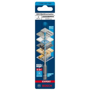 Τρυπάνι Expert HEX-9 Multi Construction 3x45x90mm Bosch 2608900569