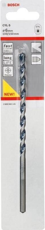 Τρυπάνι Μπετού CYL-5 Concrete 6Χ150 Bosch 2608588145