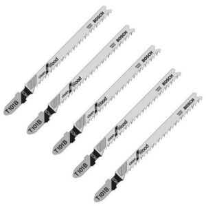 Λάμα για Καθαρή Κοπή Ξύλου Bosch T101B 5τεμ. 2608630030